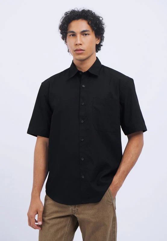 Relaxed Fit Short Sleeve Shirt